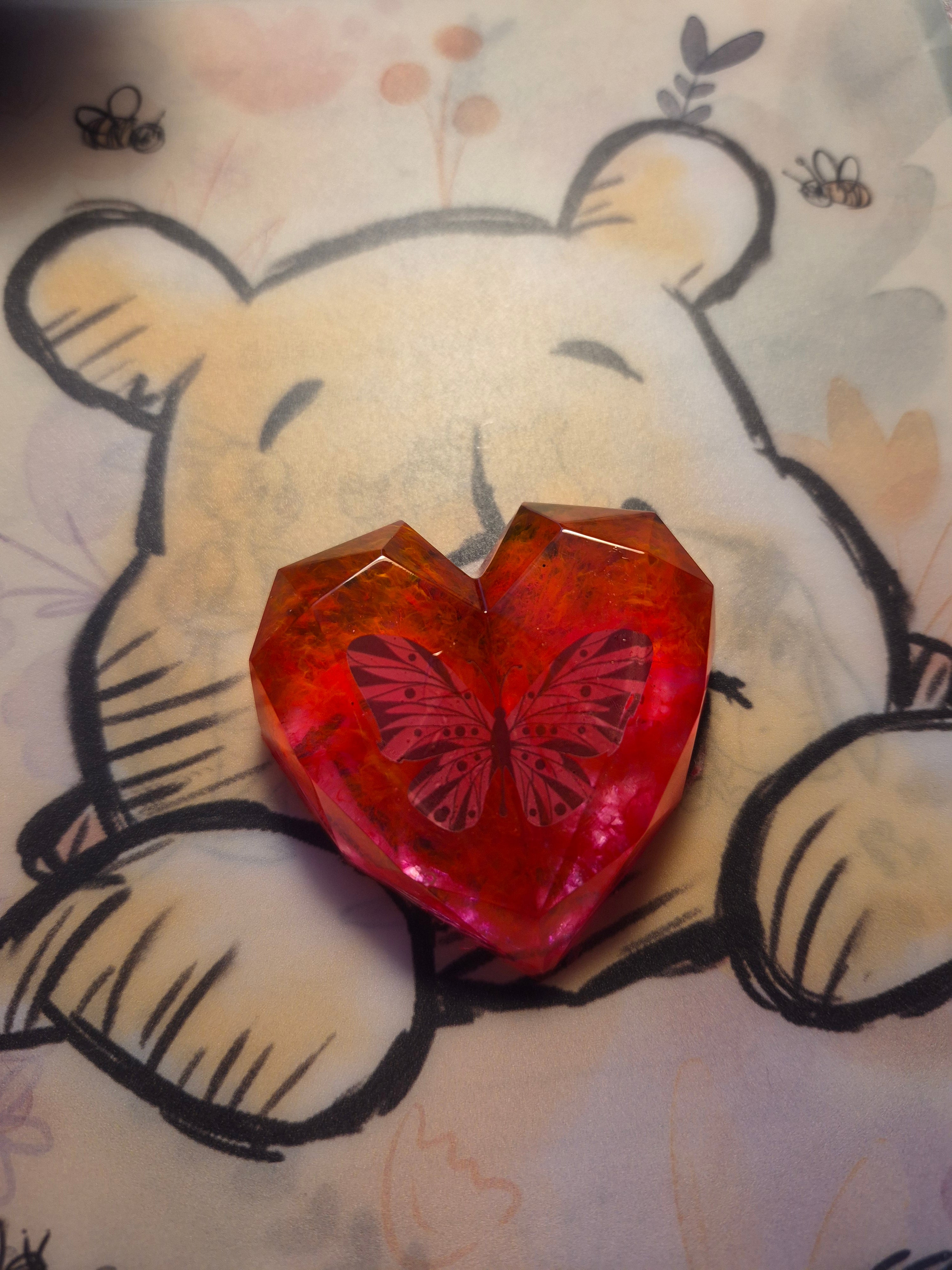 Customizable Crystal Heart