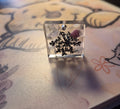 Customizable Square Charm Pendant